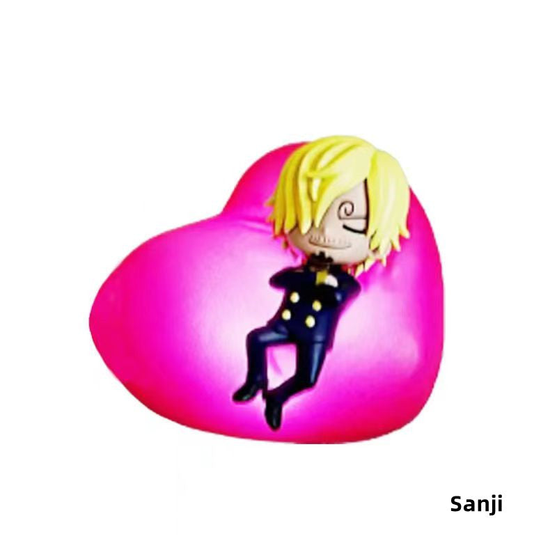 Luffy/Zoro/Nami/Sanji modelling lovely cartoon Small night light