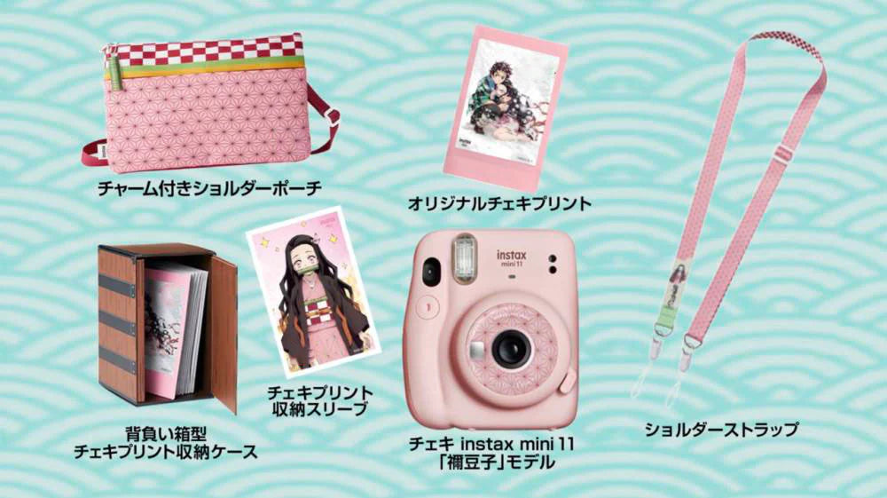 Photo Camera Set Tanjirou And Nezuko