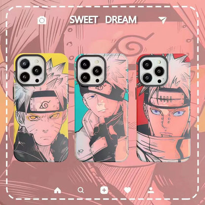 Pain/Uzumaki/Kakashi Apple exquisite Trend Silicone Anti-collision phone case