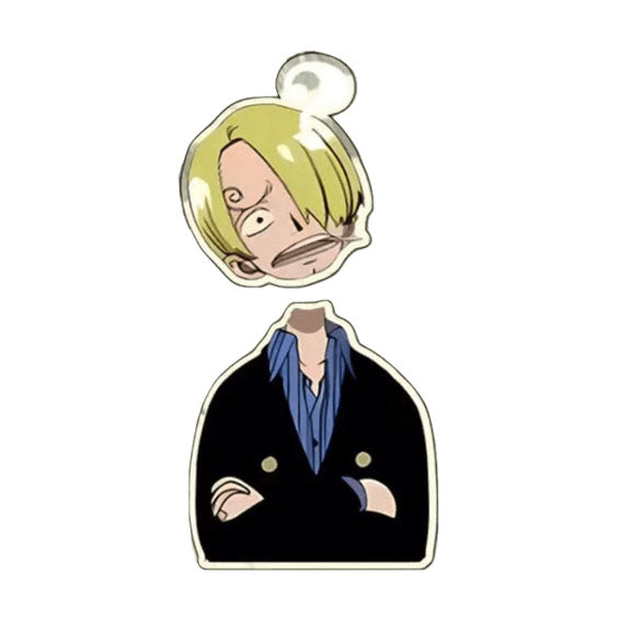 Luffy/Zoro/Sanji character model bobble head ornament