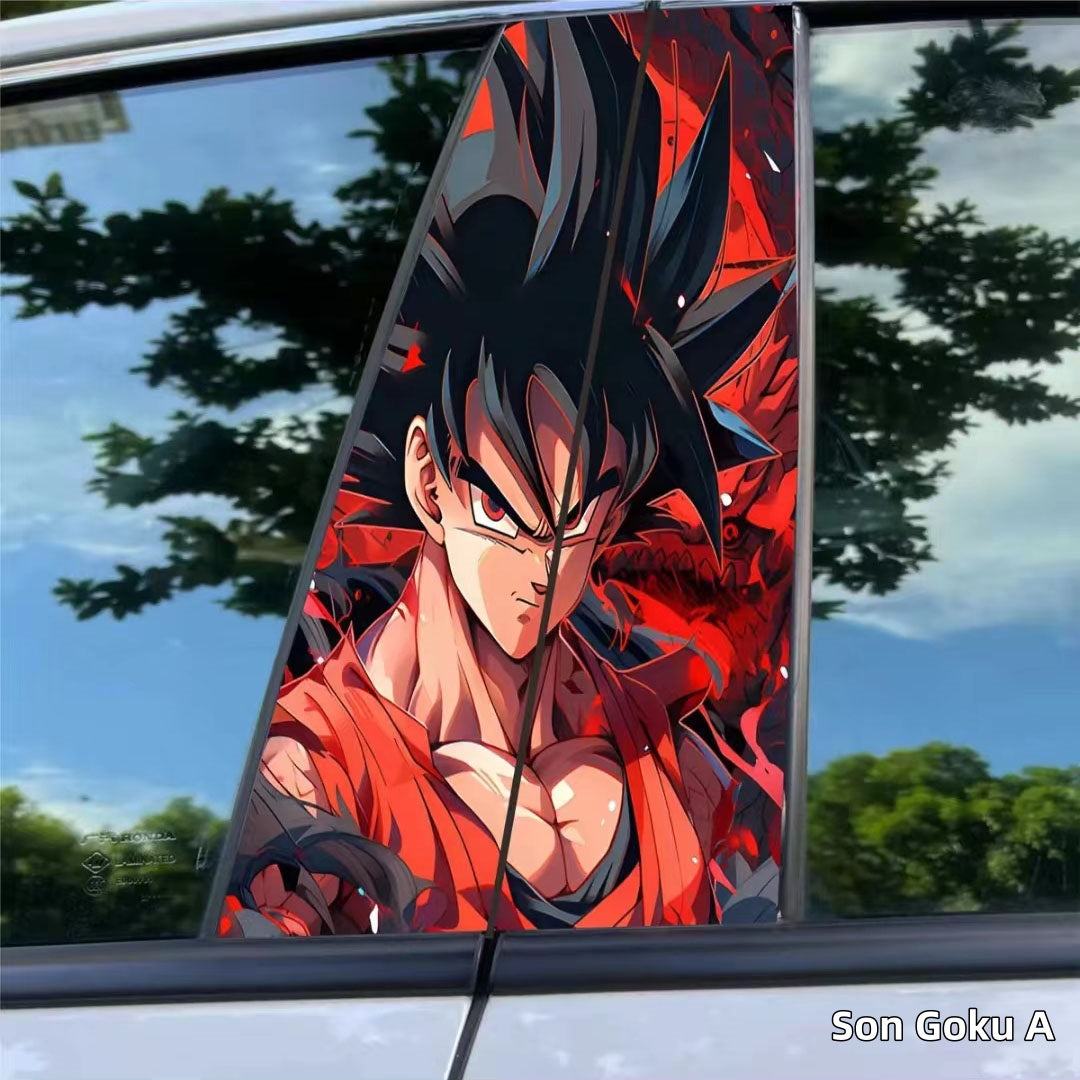 Son Goku/Bejīta Yonsei Car Center Pillar Character Decorative Sticker