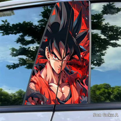 Son Goku/Bejīta Yonsei Car Center Pillar Character Decorative Sticker