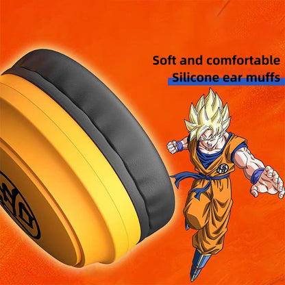 Son Goku/Frieza Bluetooth 5.3 headband headphones, stable connection, ultra-long battery life, worry-free listening