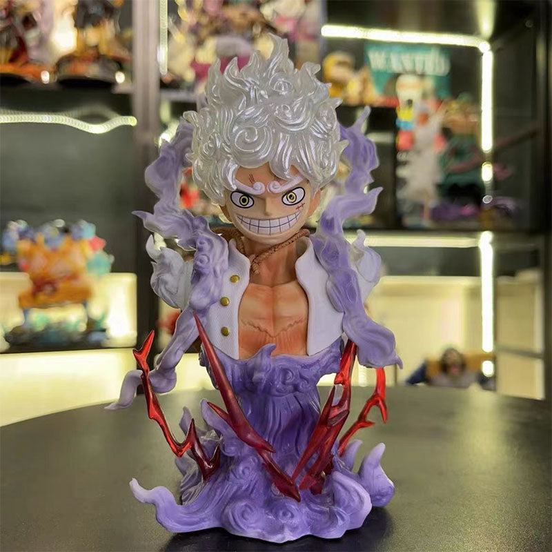 Luffy half body model tabletop decoration home decoration interior