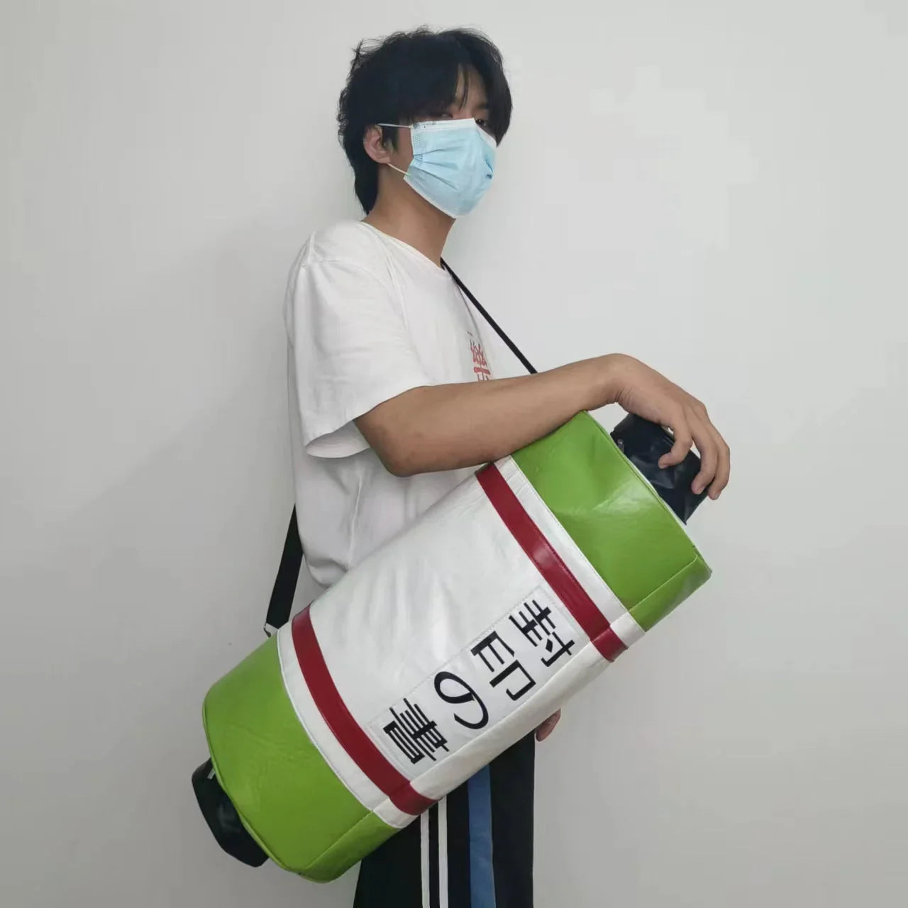 Iruka scroll The book seal large body bag boys large bag waterproof body bag