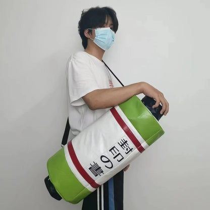 Iruka scroll The book seal large body bag boys large bag waterproof body bag