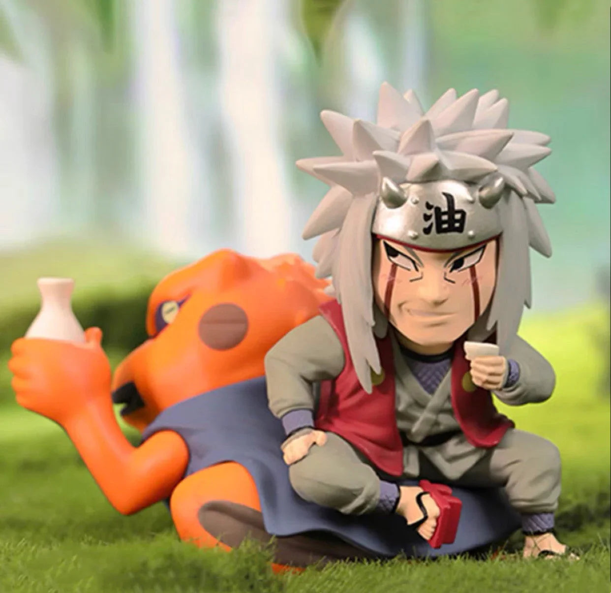 Sasuke modelling handsome cartoon gk mystery box model