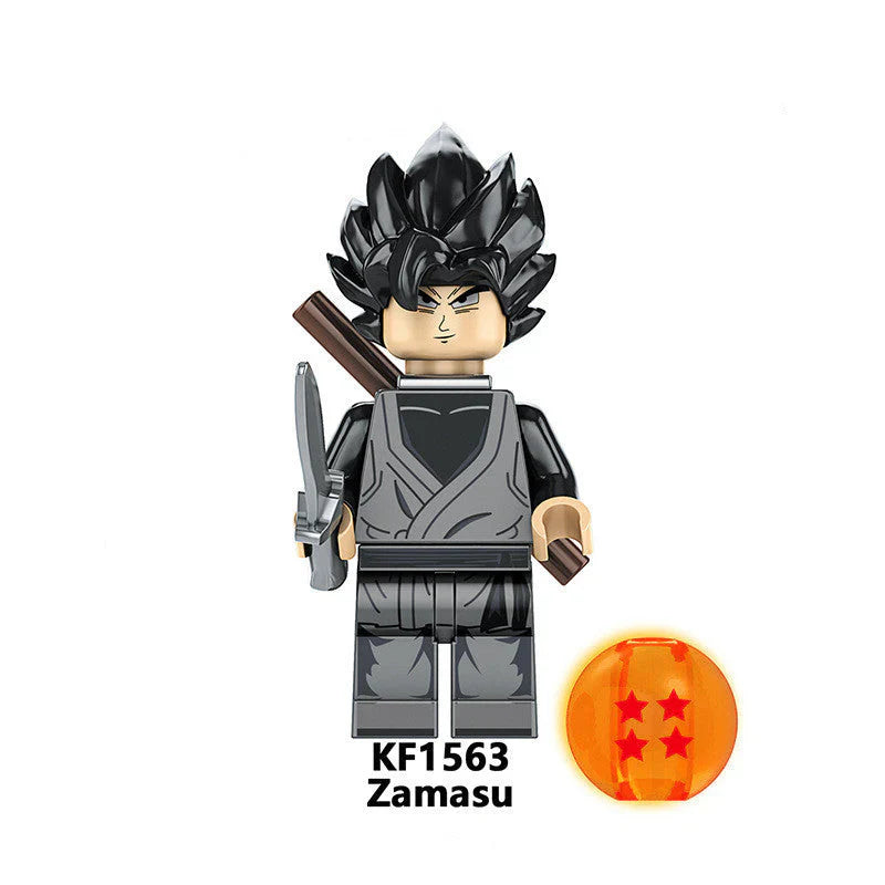 Son Goku/Bejīta Yonsei Figure Building Block Assembly Toy