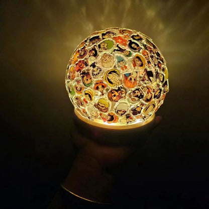 Luffy/Tanjirou DIY handmade acrylic spherical night light