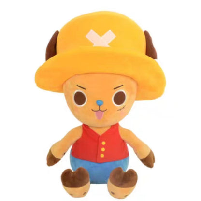 Luffy/Chopper/Ace/Sabo modelling lovely cartoon plush dolls toys