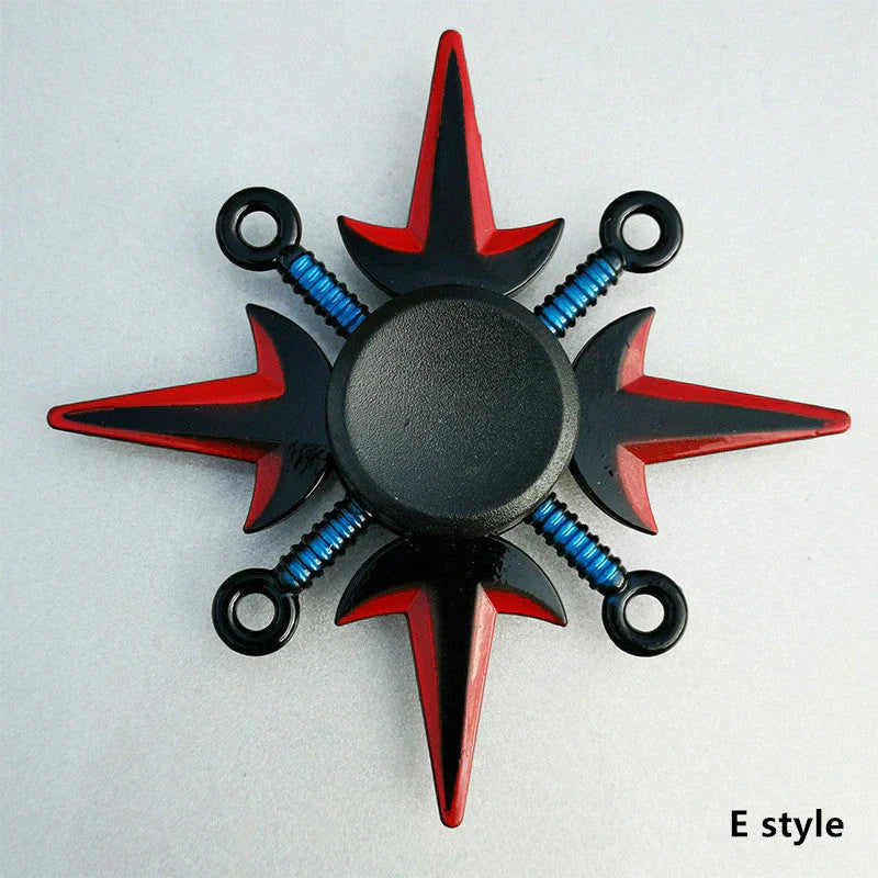 Sharingan Figure using metal hand fidget spinner relieve stress toy