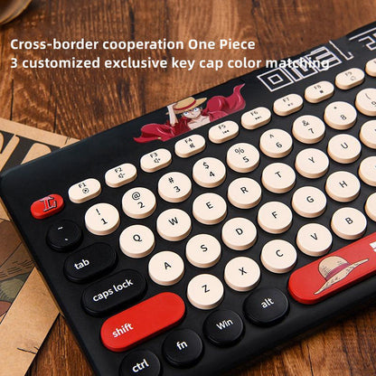 Luffy/Zoro/Chopper wireless bluetooth keyboard and mouse suite