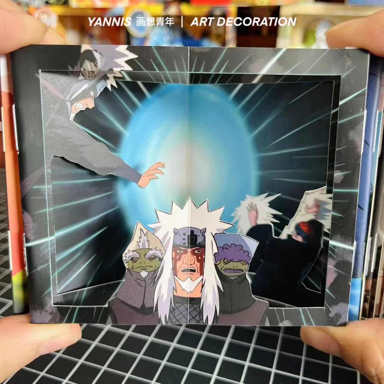 Uzumaki/Jiraiya Create an exclusive pop-up book for the fun of the voyage Diary