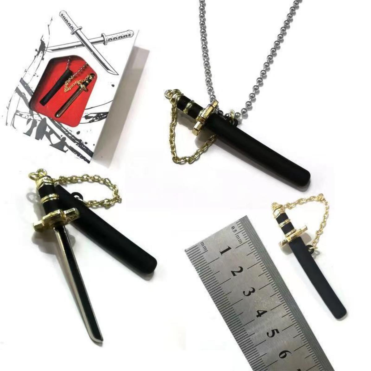 Zoro Necklace with sheath Metal Alloy Detachable Express (size 6CM)