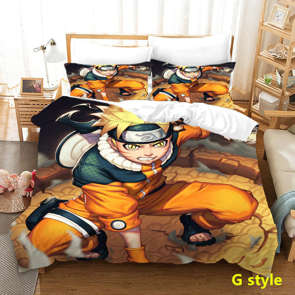 Sharingan /Dawn tissue Comfortable Home Textile Polyester Bedding 3 Sets