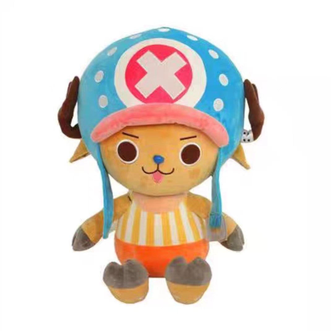 Luffy/Chopper/Ace/Sabo modelling lovely cartoon plush dolls toys