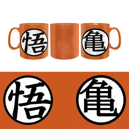 Goku's training suit Logo printed ceramic cup