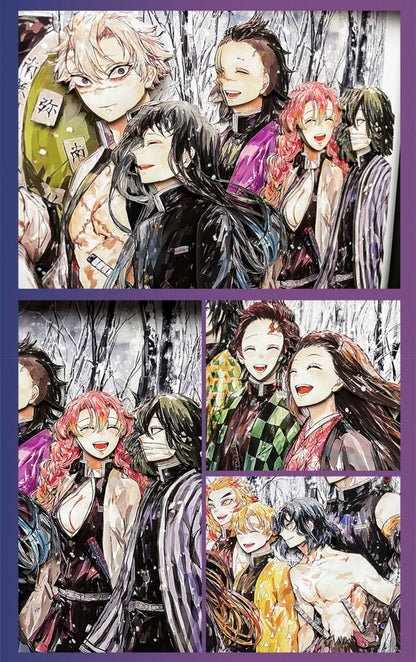 Tanjirou/Nezuko handsome cartoon handicraft 3D drawing