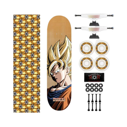 Goku/Vegeta Professional Fine Pattern Skateboard(Size:80CM×20CM)