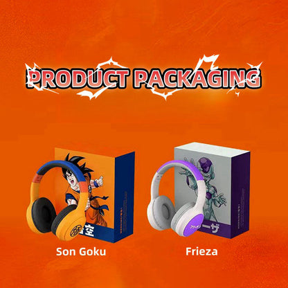 Son Goku/Frieza Bluetooth 5.3 headband headphones, stable connection, ultra-long battery life, worry-free listening