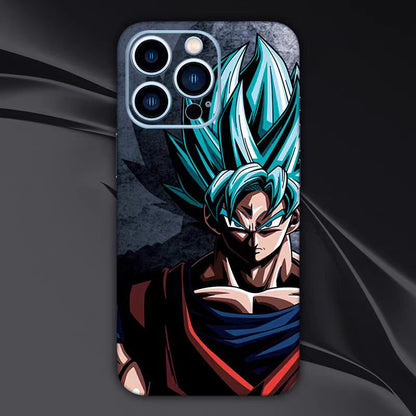 Son Goku iPhone Back Case Character Pattern Sticker