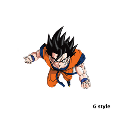 Son Goku/Son Gohan modelling handsome LED lights bring mural