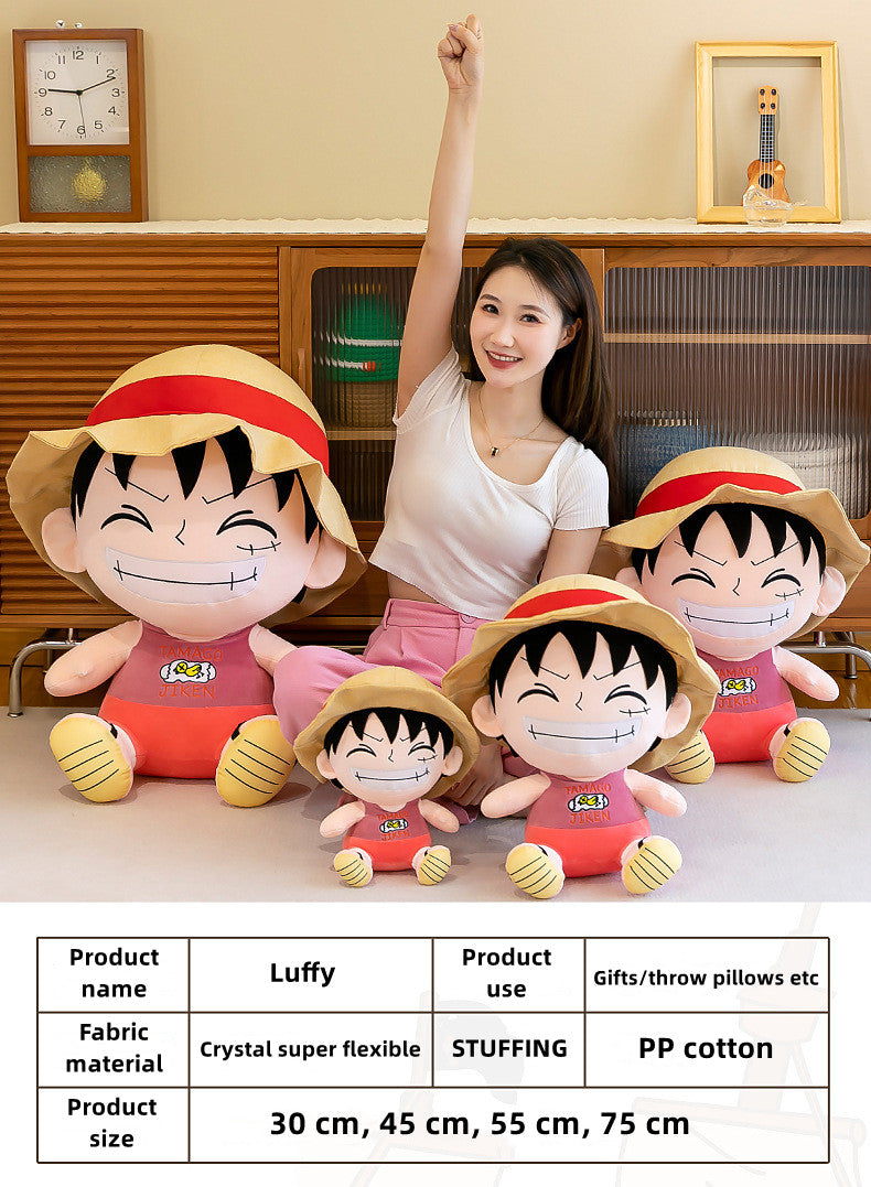 Luffy role modelling lovely Stuffed action figure