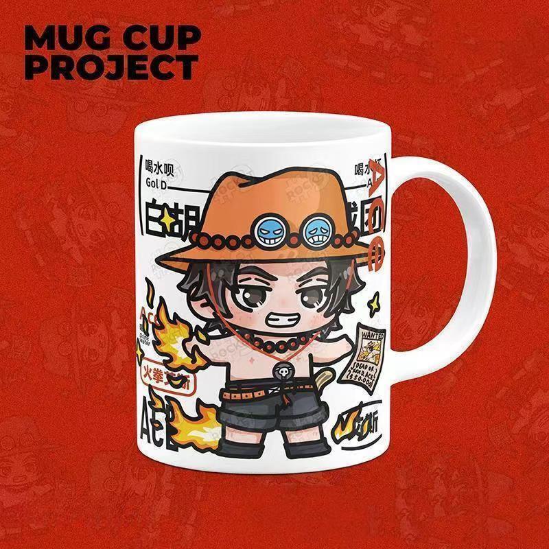 Luffy/Zoro/Ace Cute Character Pattern Heat Resistant and Durable Mugs