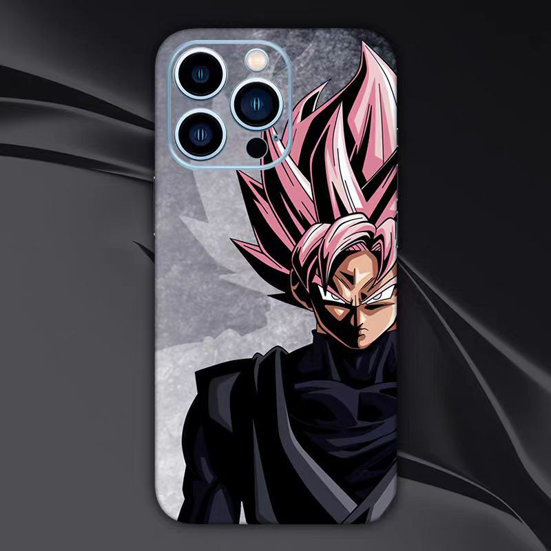 Son Goku iPhone Back Case Character Pattern Sticker