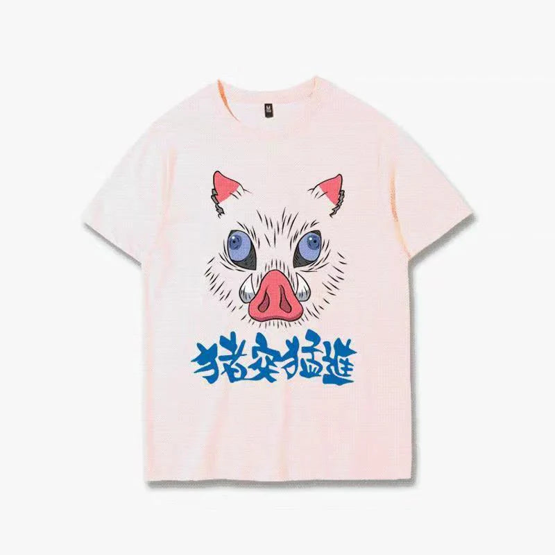 Hashibira Inosuke transforms into short-sleeved t-shirts for men and women