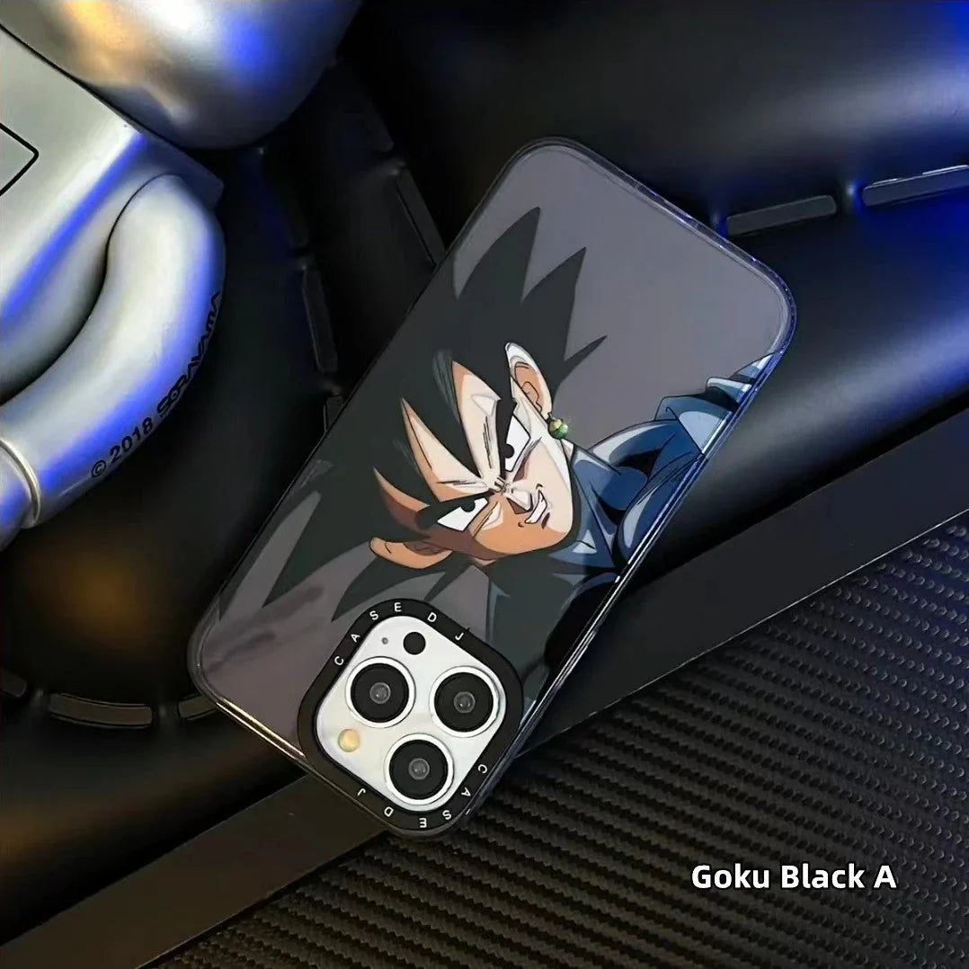 Son Goku/Goku Black Apple silicone crash-resistant phone case