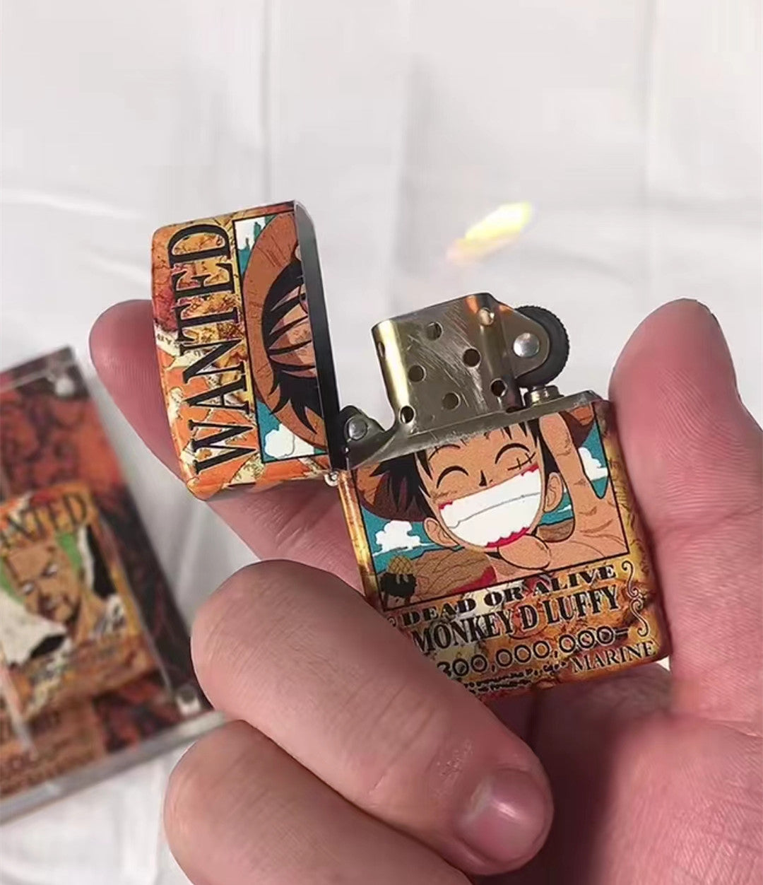 Luffy/Zoro award creative kerosene lighter